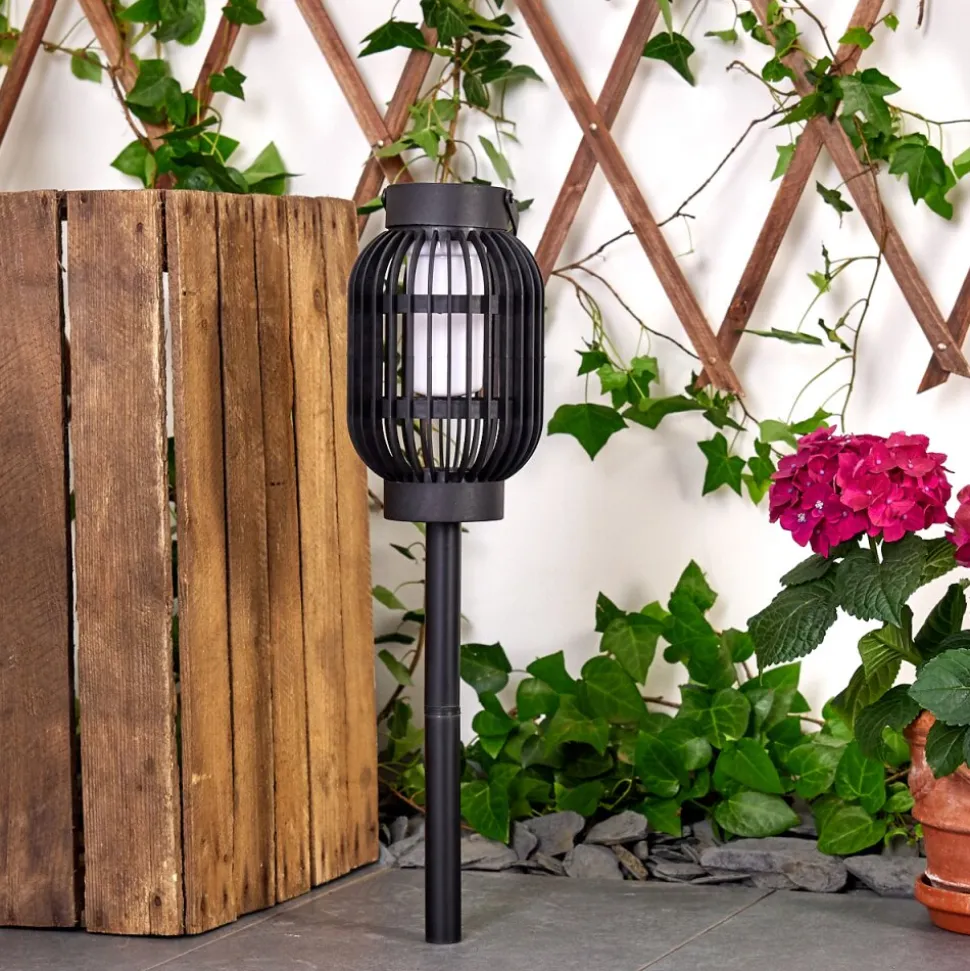 Lampe Solaire Joinville Led Noir, 1 Lumiere