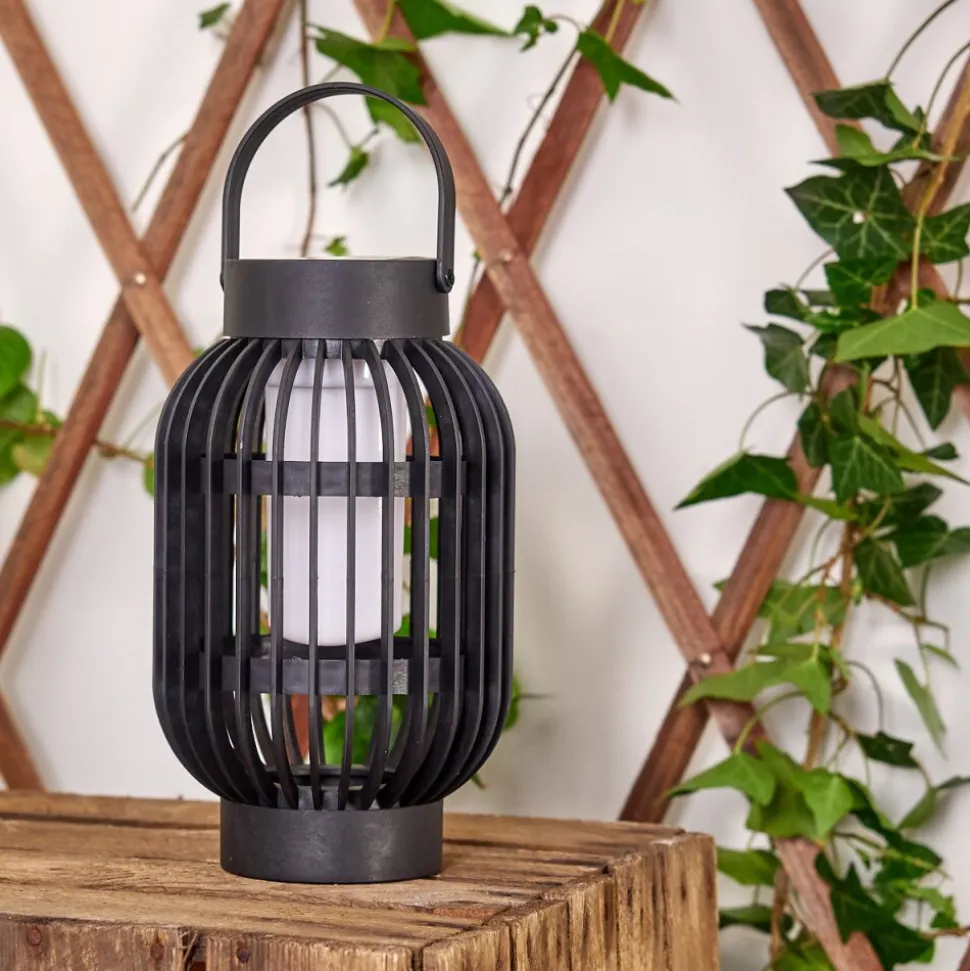 Lampe Solaire Joinville Led Noir, 1 Lumiere