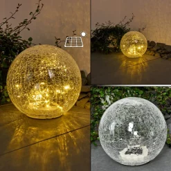 Lampe Solaire Jurmala Led Clair, 1 Lumiere