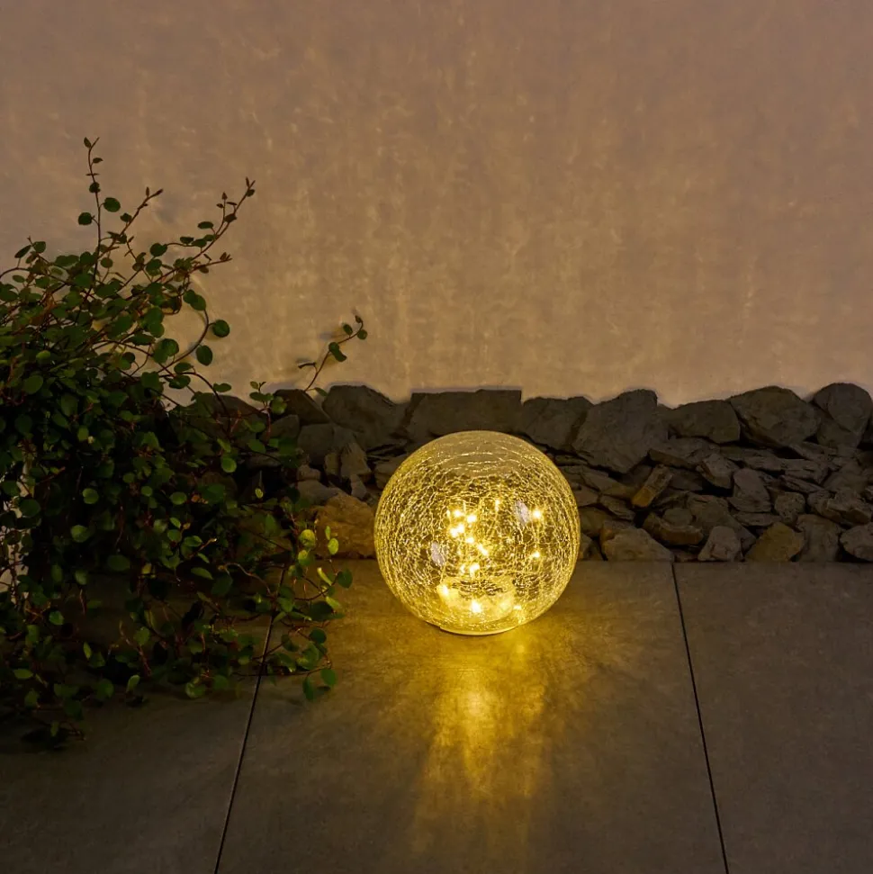 Lampe Solaire Jurmala Led Transparent, 1 Lumiere
