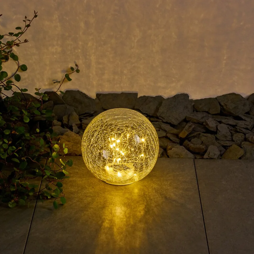 Lampe Solaire Jurmala Led Transparent, 1 Lumiere