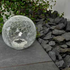 Lampe Solaire Jurmala Led Transparent, 1 Lumiere