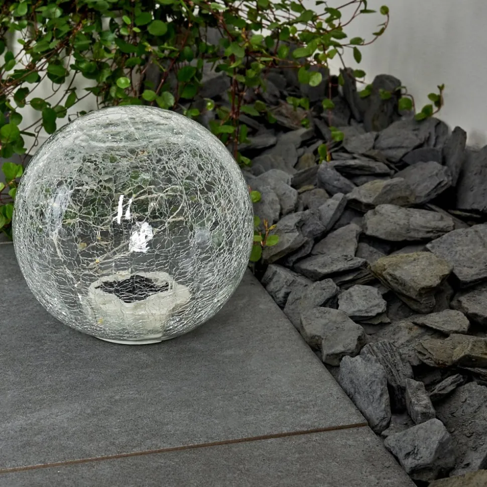 Lampe Solaire Jurmala Led Transparent, 1 Lumiere