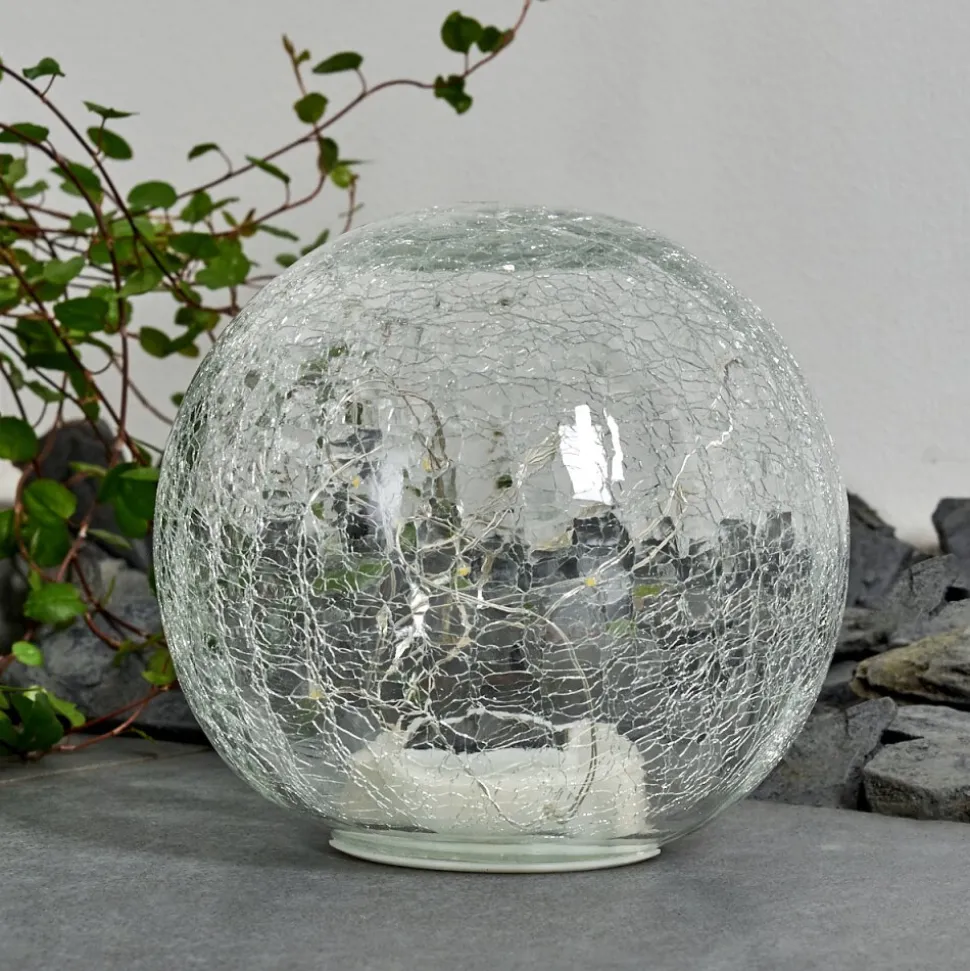 Lampe Solaire Jurmala Led Transparent, 1 Lumiere