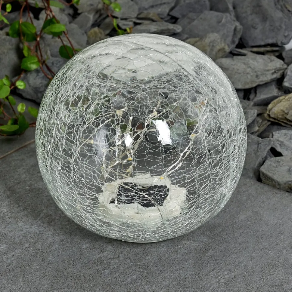 Lampe Solaire Jurmala Led Transparent, 1 Lumiere
