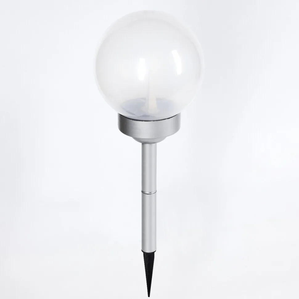 Lampe Solaire Kanganbou Led Nickel Mat, 18 Lumieres
