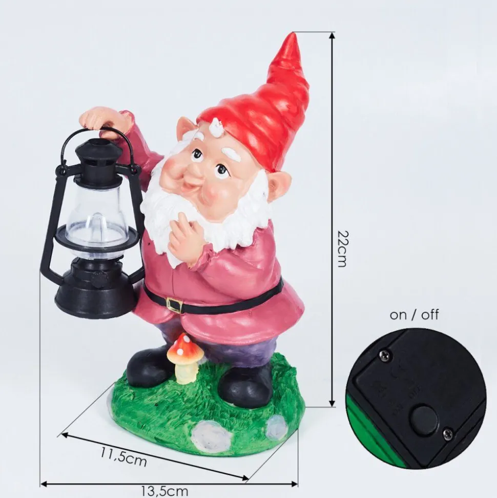 Lampe Solaire Katiao Led Multicolore, 1 Lumiere