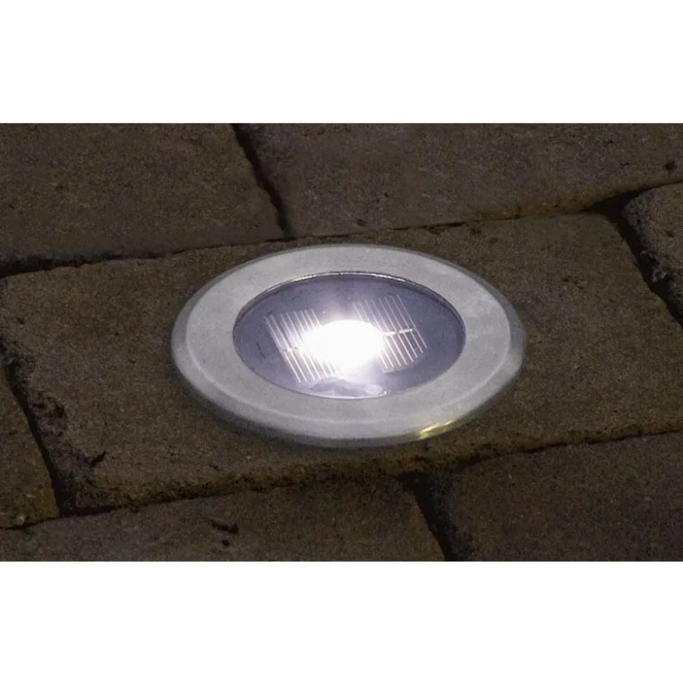 Lampe Solaire Konstsmide Led Acier Inoxydable