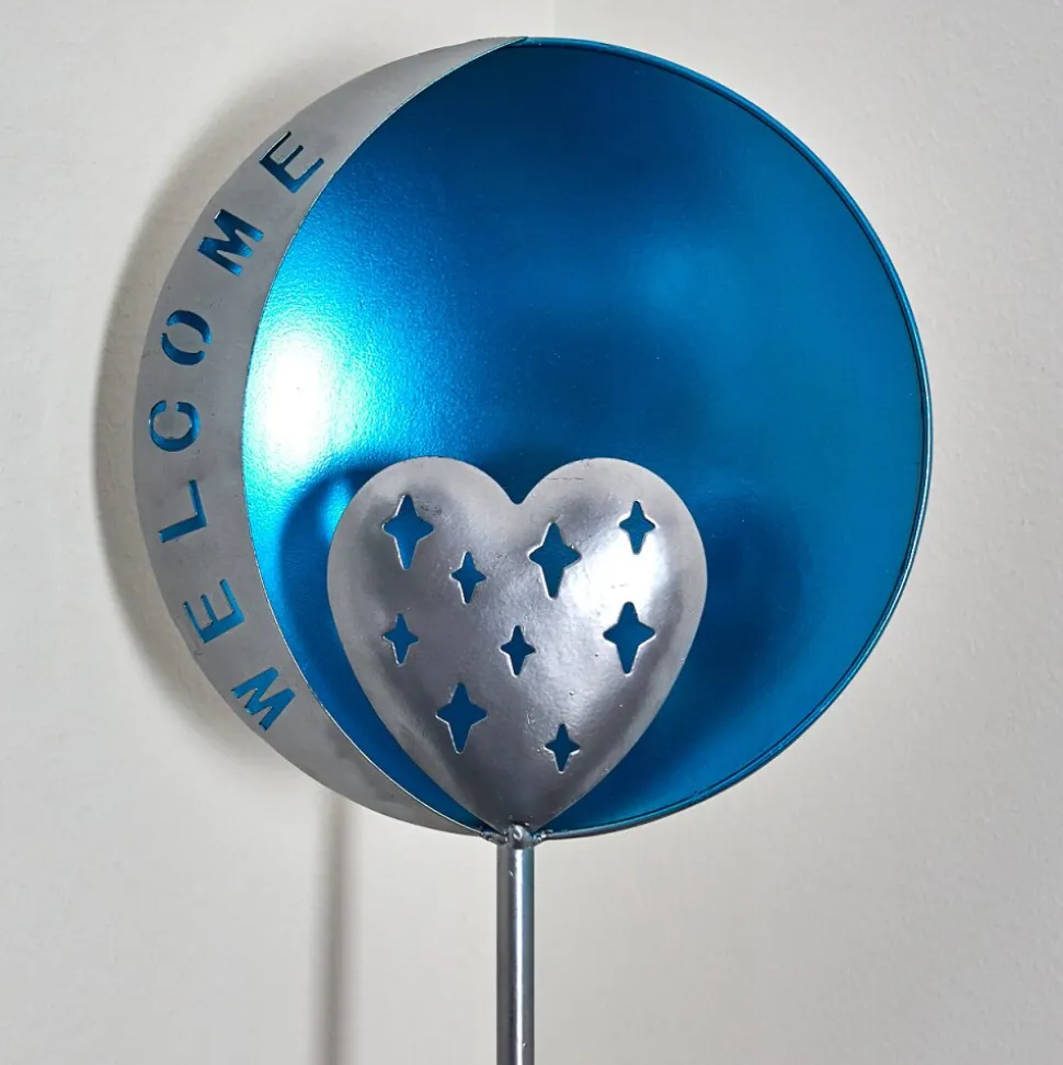 Lampe Solaire Lodz Led Bleu, Noir, 1 Lumiere