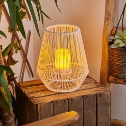 Lampe Solaire Mendola Led Blanc, 1 Lumiere