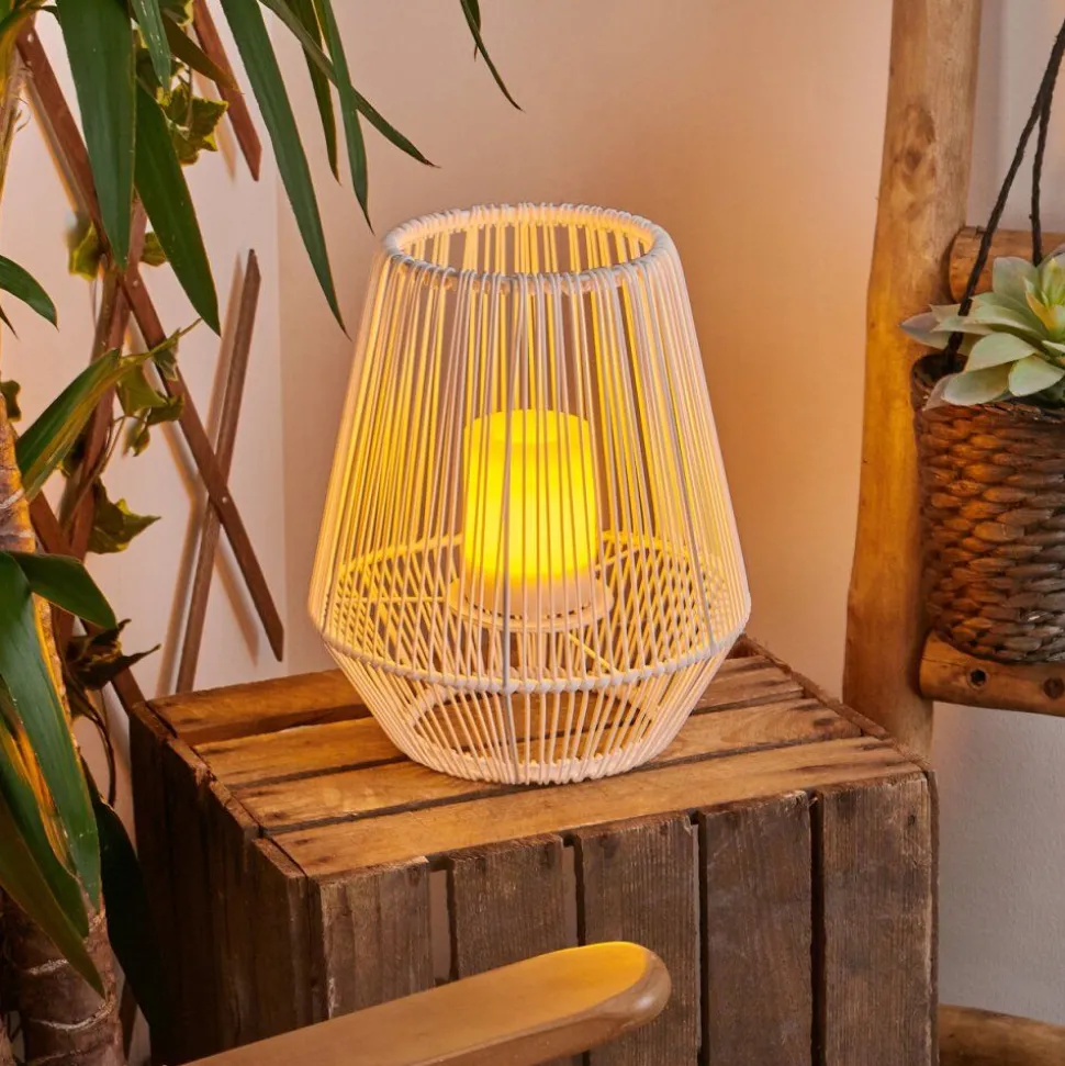 Lampe Solaire Mendola Led Blanc, 1 Lumiere