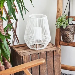 Lampe Solaire Mendola Led Blanc, 1 Lumiere