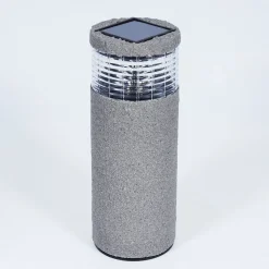Lampe Solaire Mesabolo Led Gris, Noir, 1 Lumiere