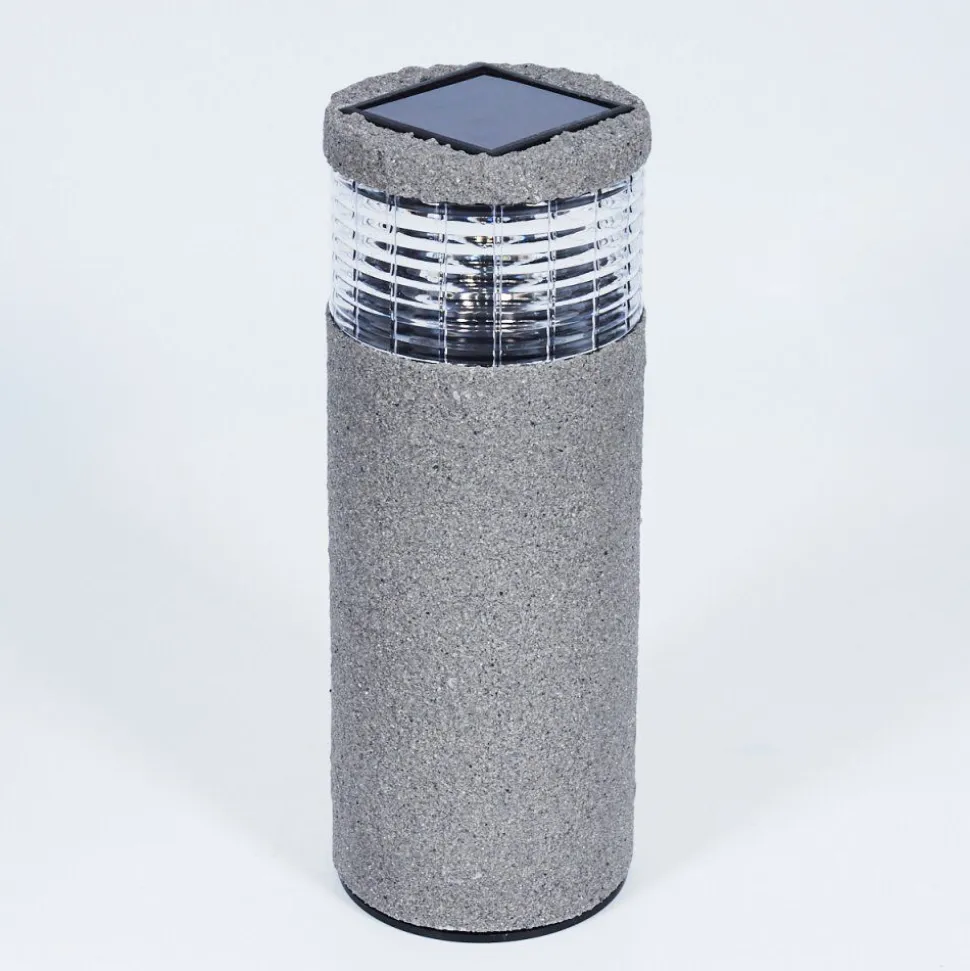 Lampe Solaire Mesabolo Led Gris, Noir, 1 Lumiere
