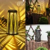 Lampe Solaire Meteo Led Or, Noir, 1 Lumiere