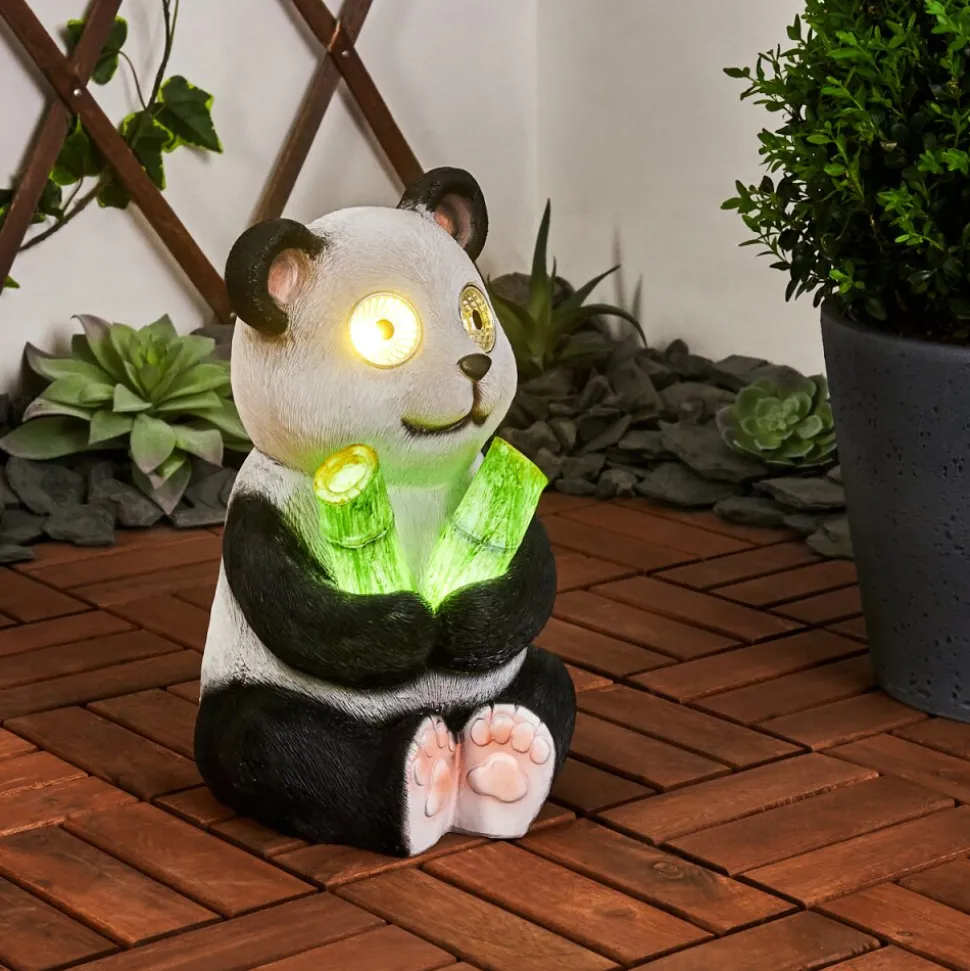 Lampe Solaire Pandia Led Vert, Rose, Noir, Blanc, 2 Lumieres