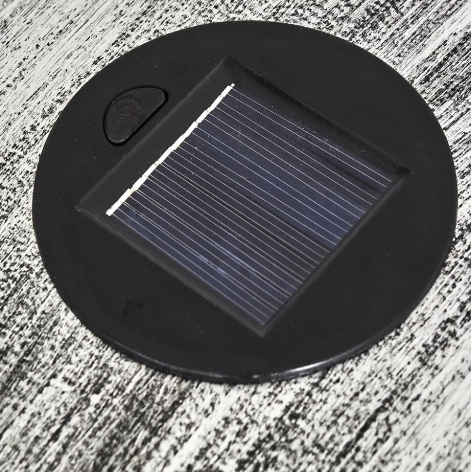 Lampe Solaire Parikia Led Cuivre, Argente, 1 Lumiere
