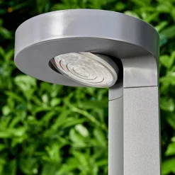 Lampe Solaire Portmore Led Gris, 1 Lumiere