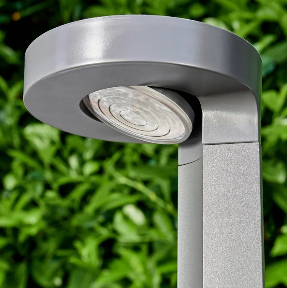 Lampe Solaire Portmore Led Gris, 1 Lumiere