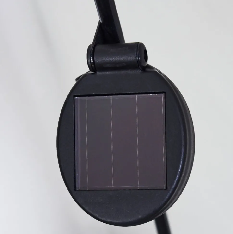 Lampe Solaire Rovinj Led Cuivre, Noir, 1 Lumiere