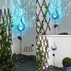 Lampe Solaire Rovinj Led Bleu, Argente, 1 Lumiere