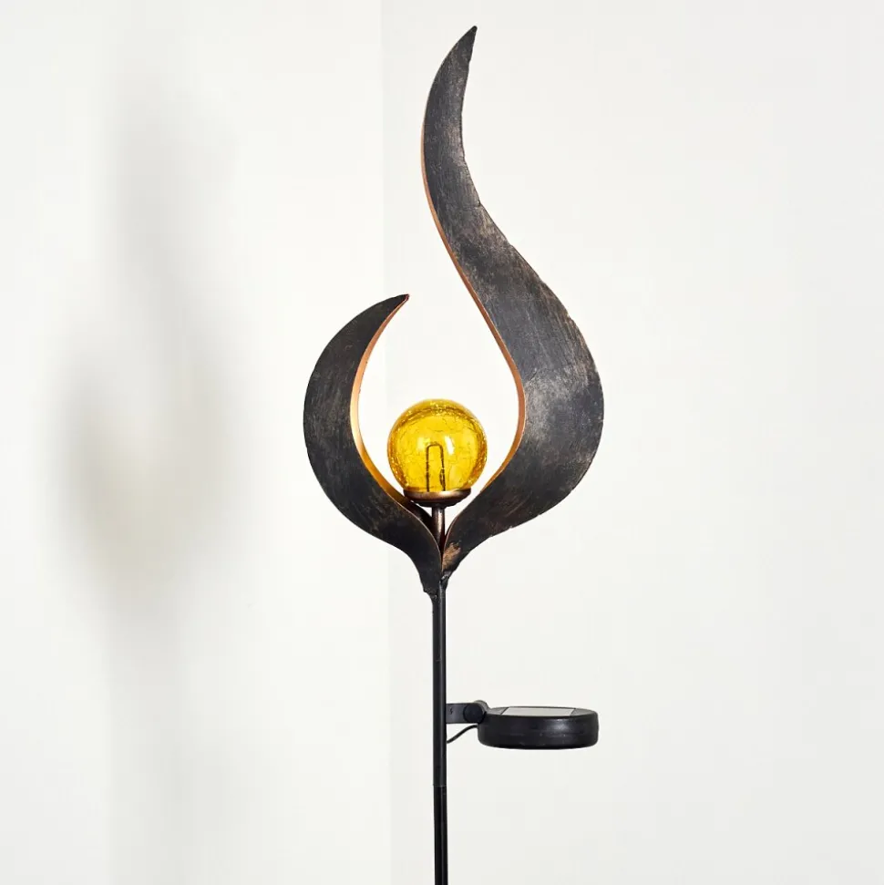 Lampe Solaire Rovinj Led Anthracite, Cuivre, 1 Lumiere