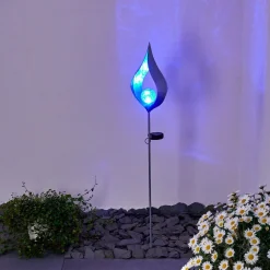 Lampe Solaire Rovinj Led Argente, 1 Lumiere