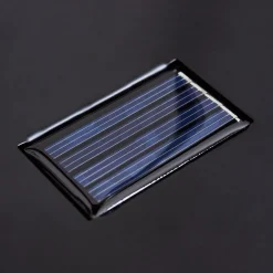 Lampe Solaire Sciolze Led Noir, Transparent, 2 Lumieres
