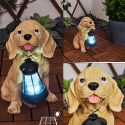 Lampe Solaire Sofie Led Brun, Noir, 1 Lumiere