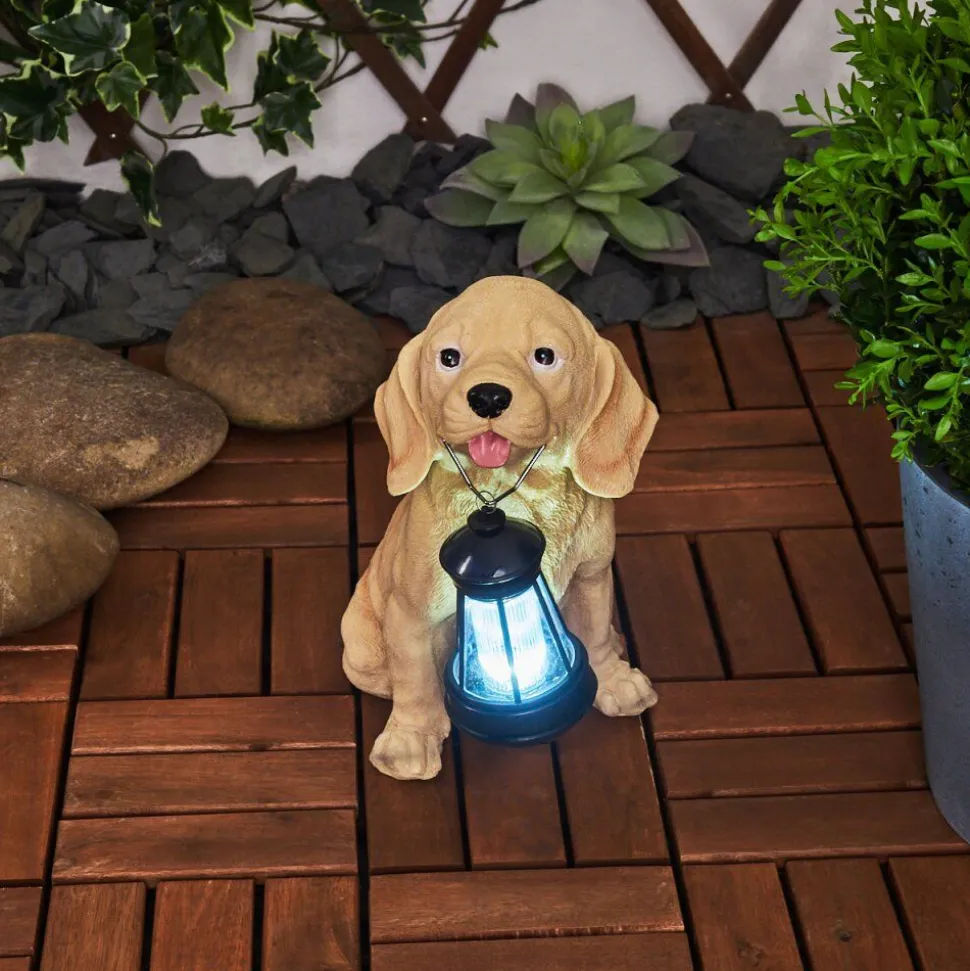 Lampe Solaire Sofie Led Brun, Noir, 1 Lumiere