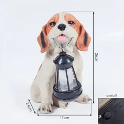 Lampe Solaire Sofie Led Orange, Noir, Blanc, 1 Lumiere