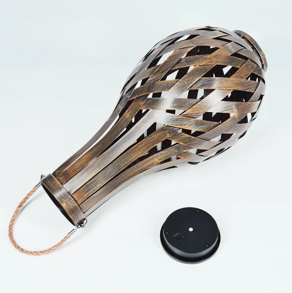 Lampe Solaire Soule Led Brun, 1 Lumiere