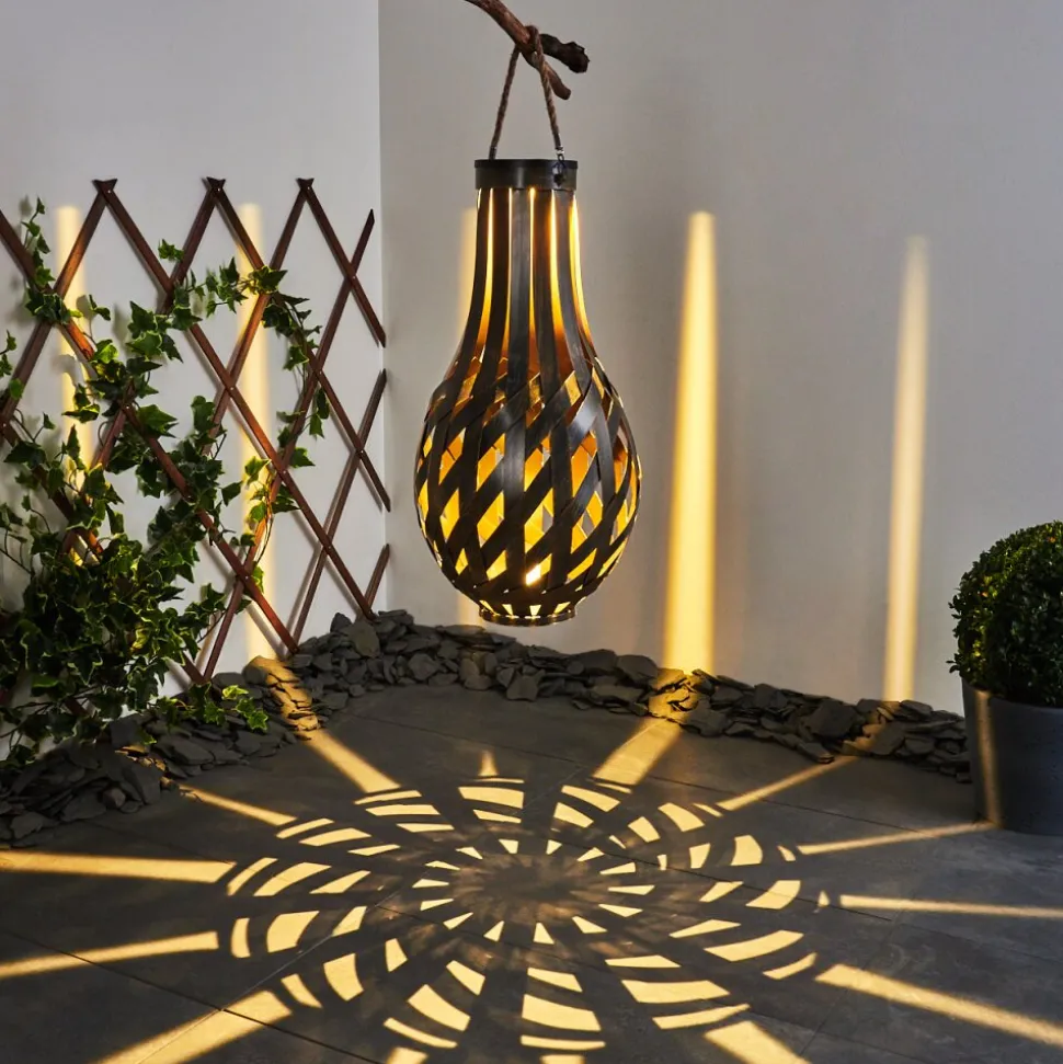 Lampe Solaire Soule Led Brun, 1 Lumiere