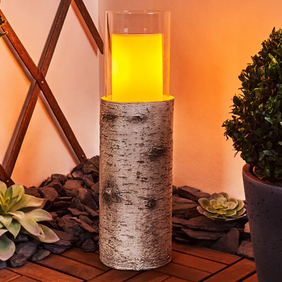 Lampe Solaire Tivedstorp Led Couleur Bois, 12 Lumieres