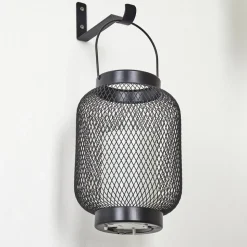 Lampe Solaires Anjullan Led Noir, 1 Lumiere