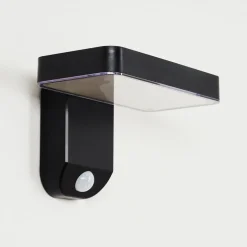 Lampe Solaires Bondarp Led Noir, 1 Lumiere, Detecteur De Mouvement