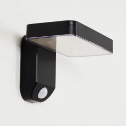 Lampe Solaires Bondarp Led Noir, 1 Lumiere, Detecteur De Mouvement