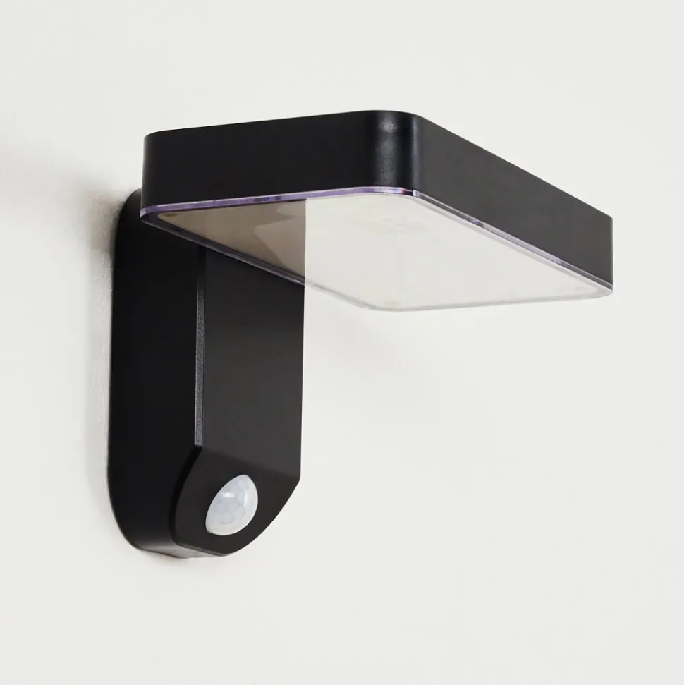 Lampe Solaires Bondarp Led Noir, 1 Lumiere, Detecteur De Mouvement