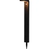 Lampe Solaires Eglo Baracconi Led Noir, 18 Lumieres, Detecteur De Mouvement