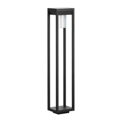 Lampe Solaires Eglo Martano Led Noir, 1 Lumiere, Detecteur De Mouvement