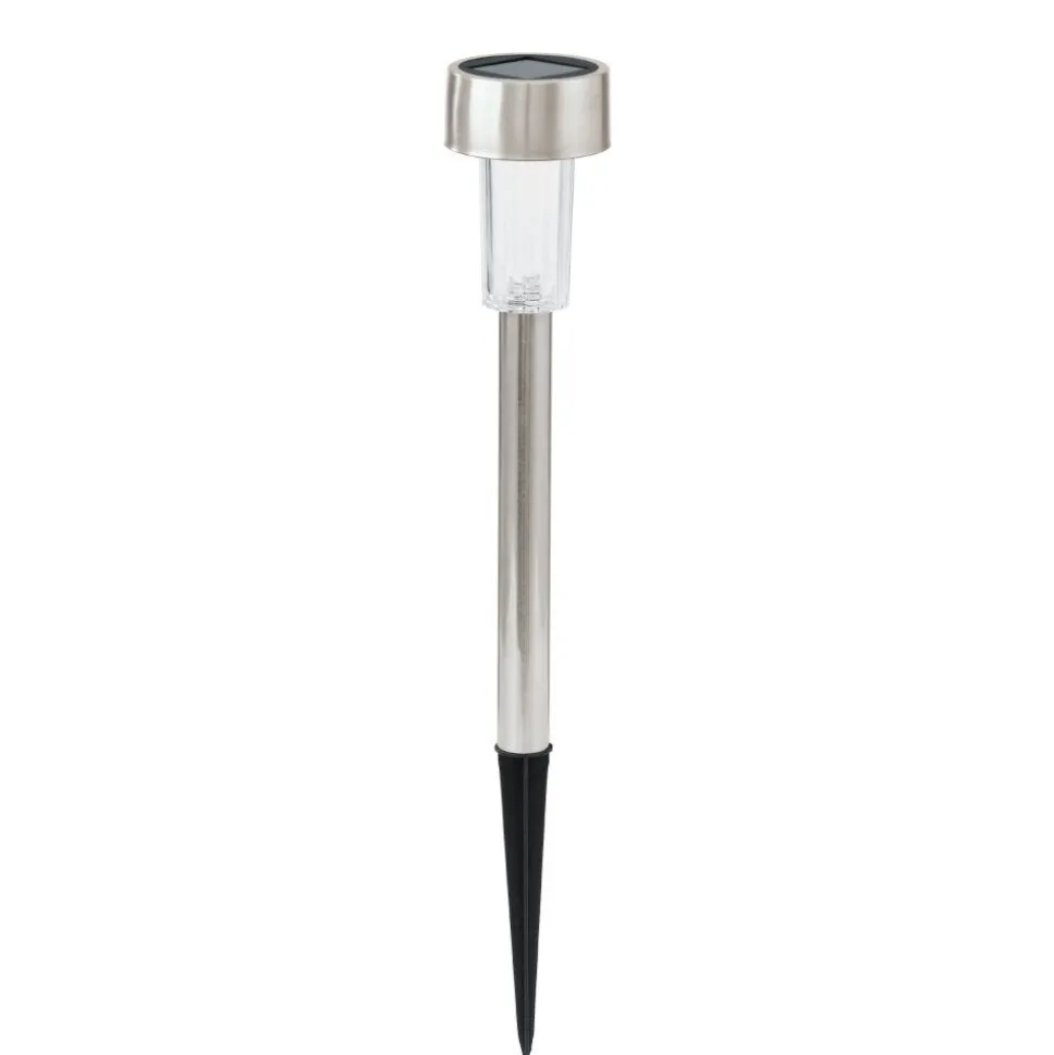 Lampe Solaires Eglo Shine Led Acier Inoxydable, 1 Lumiere