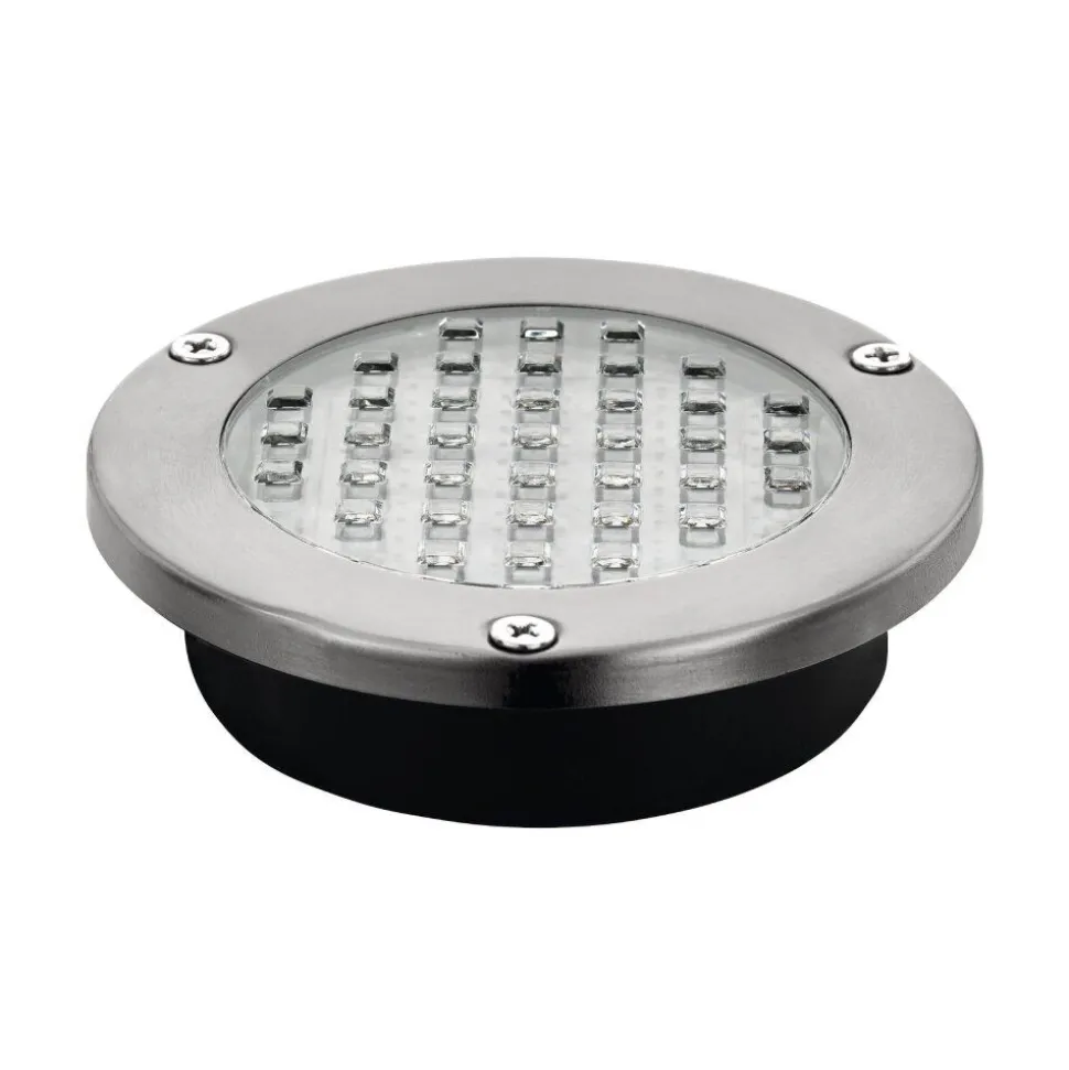 Lampe Solaires Eglo Spot Led Acier Inoxydable, 2 Lumieres