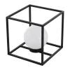 Lampe Solaires Eglo Square Led Noir, 1 Lumiere