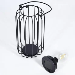 Lampe Solaires Klovsta Led Noir, 1 Lumiere
