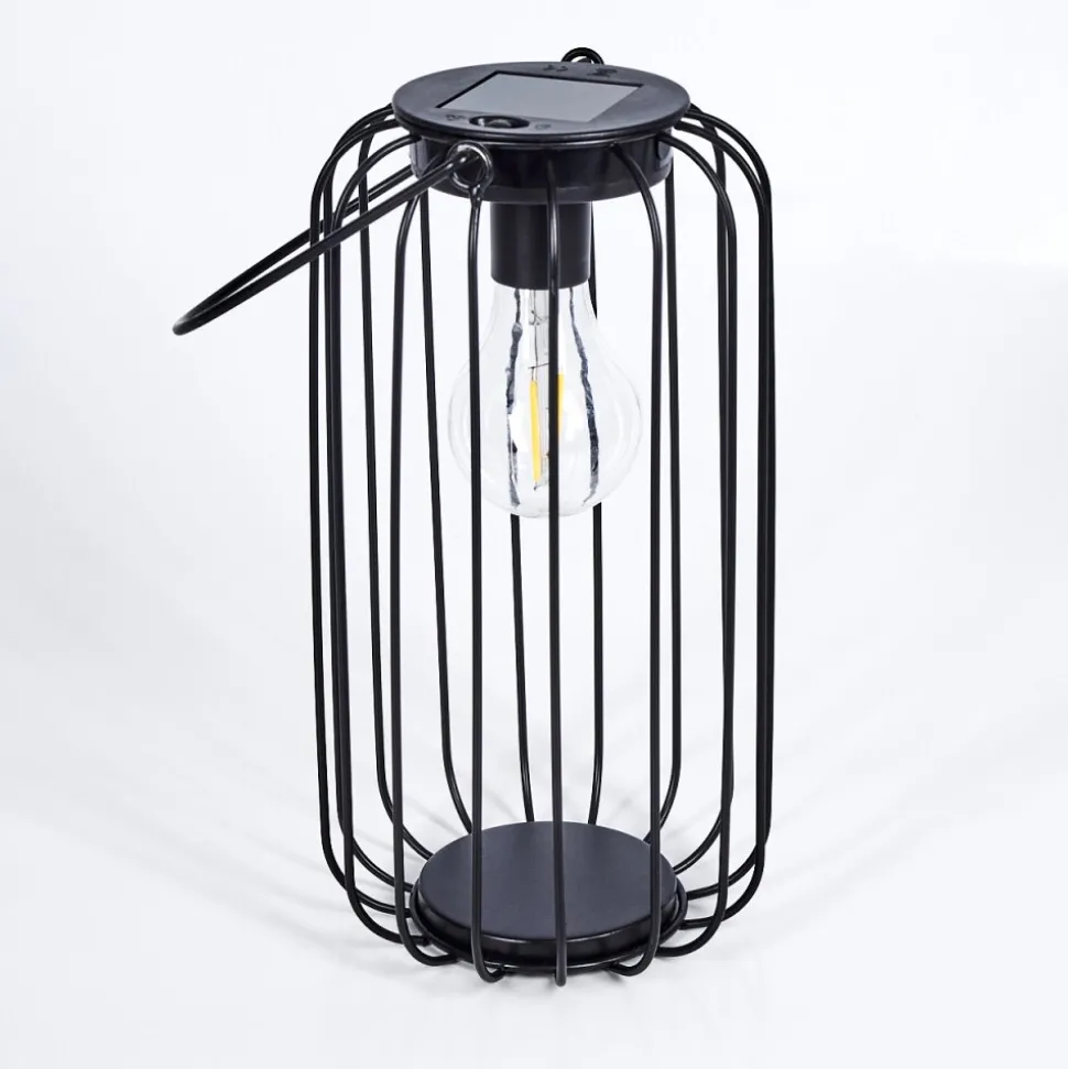 Lampe Solaires Klovsta Led Noir, 1 Lumiere