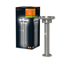 Lampe Solaires Ledvance Endura® Acier Inoxydable, 1 Lumiere, Detecteur De Mouvement