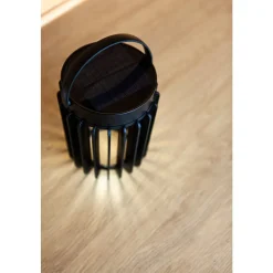 Lampe Solaires Lutec Kozy Led Noir, 1 Lumiere