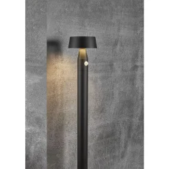 Lampe Solaires Nordlux Nama Led Noir, 1 Lumiere, Detecteur De Mouvement
