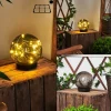 Lampe Solaires Pollenca Led Noir, 20 Lumieres