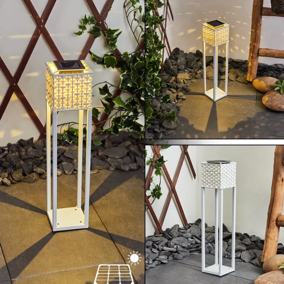 Lampe Solaires Quarrata Led Blanc, 1 Lumiere